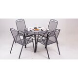 Olimp Sport Baštenska garnitura Sunshine siva 4 stolice i sto | ePonuda.com