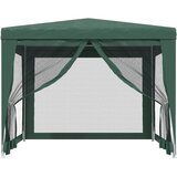  za zabave s 4 mrežasta bočna zida zeleni 3 x 3 m HDPE | Eponuda.com