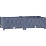  Povišena gredica 80 x 40 x 23 cm od polipropilena | shoptok.hr