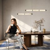  LED luster na sajli CORTE LED/18W/230V, crne boje | Eponuda.com