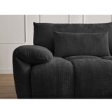 Bobochic Paris Crna sofa od šenila 264 cm Ivane – | shoptok.hr