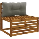  Jastučić za leđa PUTTEN 100% poliester Siva 70 x 40 x 10 cm | shoptok.hr