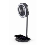  Desktop ventilator sa LED svjetlom + wireless charger GEMBIRD TA-WPC10-LEDFAN-01 Cijene