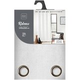 Douceur d intérieur Bijela zavjesa od šenila 140x260 cm Leo – | shoptok.hr