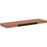  Polica na zidu 2 pcs Crvena 80 x 23 5 x 4 cm Konstruirano drvo | shoptok.hr