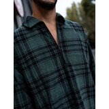DAN FOX APPAREL Majica 'Magnus' jelka / črna | Shoptok.si