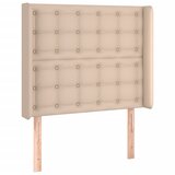  box spring madrac LED cappuccino 100x200cm umjetna koža | shoptok.hr