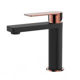 Copen nook Baterija za lavabo mat crna / rose gold C-01-100MB/RG Cene