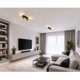 SPOT svetiljka ELAN 2xGU10/30W/230V zlatna/crna | Eponuda.com