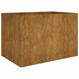 Povišena vrtna gredica 120 x 80 x 80 cm od čelika COR-TEN | shoptok.hr