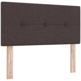  Boxspring krevet s madracem Tamno smeđa 80 x 200 cm Tkanina - Tamno smeđa 80 x 200 cm Prošiveno gumbima | shoptok.hr