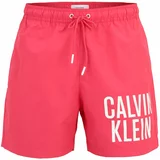 Calvin Klein Underwear Kratke kopalne hlače roza / bela