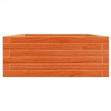  Vrtno cvetlično korito voščeno rjavo 90x60x23cm trdna borovina | Shoptok.si