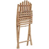  Sklopive vrtne stolice s jastucima 2 kom od bambusa | shoptok.hr