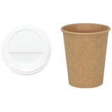  Papirnate šalice za kavu s poklopcima 1000 kom 8 oz 200 ml | shoptok.hr
