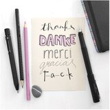 Olovka KEMIJSKA GRIP 2011 CLASSIC FABER-CASTELL 144187 MAT CRNA | Shoptok.si