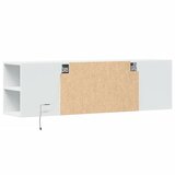  Zidni TV ormarić s LED svjetlima bijeli 135x31x39,5 cm | Eponuda.ba