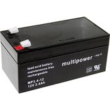 Multipower PB-12-3,4-4,8 MP3,4-12 svinčeni akumulator 12 V 3.4 Ah svinčevo-koprenast (ŠxVxG) 134 x 66.5 x 67mm ploščati vtič 4,8mm brez vzdrževanja, n, (20439209) | Shoptok.si