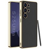Maska S GOLD LINE za Samsung S938B Galaxy S25 Ultra 5G/ crna