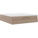  Okvir kreveta s madracima cappuccina 200x200 cm umjetna koža | shoptok.hr