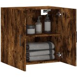 vidaXL Stenska omarica dimljeni hrast 60x31x60 cm inženirski les | Shoptok.si