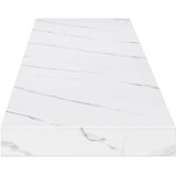  Polica na zidu Zidne 2 pcs Bijeli mramor 120 x 23,5 x 4 cm | shoptok.hr