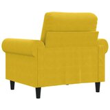  Fotelja žuta 60 cm baršunasta | shoptok.hr