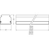 Trilux Pokrov žaluzije 07650 BL L150 01, (20890762) | Shoptok.si