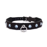 DEVIL STICKS Crystal Collar Light Blue Cene