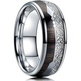 IZMAEL Prstan Arrow - Srebrna/Rjava/69mm | Shoptok.si