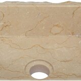  Umivaonik krem 30 x 30 x 13 cm mramorni | shoptok.hr