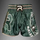 x rajadamnern muay thai šorc maslinasto zeleni m