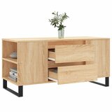  Stolić za kavu boja hrasta 102x44,5x50 cm od konstruiranog drva | shoptok.hr