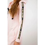 Kesi Sweatshirt with zip back powder pink | Shoptok.si