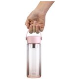 Vialli Design Rožnata steklena steklenica za vodo 350 ml Fuori – | Shoptok.si