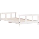  Okvir za dječji krevet bijeli 90 x 190 cm od masivne borovine | shoptok.hr