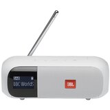 JBL Tuner2 prijenosni Bluetooth zvučnik sa FM/DAB radiom, bijeli | shoptok.hr