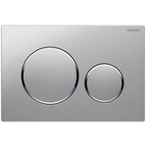 Geberit aktivirna tipka za dvokoličinsko splakovanje Sigma20 (mat krom/sijajni krom/mat krom) (115.882.JQ.1) | Shoptok.si