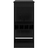  Stol za bar Crni hrast 90 x 47.5 x 103.5 cm Konstruirano drvo | Eponuda.ba
