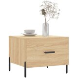 vidaXL Stolić za kavu boja hrasta 50 x 50 x 40 cm konstruirano drvo | shoptok.hr