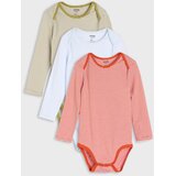 Sinsay Pamučni bodi s prugama 3 pack | shoptok.hr