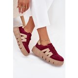 VINCEZA Suede Women's Sneakers On Platform | shoptok.hr