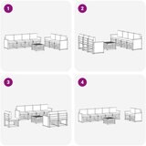  Setovi sofa 8 kom. Čvrsto drvo akacije | shoptok.hr