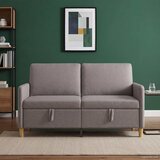 SOFA s pohranom Sivosmeđa 152 x 78 x 87 cm Poliester | Shoptok.si