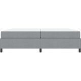  s opruga kutije Svijetlo siva 200 x 200 cm tkanina | shoptok.hr