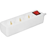 razvodnik sa 3 mesta 1,5m 1.5mm2 + prekidač ( NV3K/WH-P/1,5 )