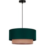  Duolla - Viseći luster na sajli BOHO 1xE27/15W/230V prečnik 45 cm zelena/smeđa | Eponuda.com