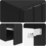  Set ormarića za kupaonicu 3 kom. Crna 49 x 44,5 x 65 cm | shoptok.hr