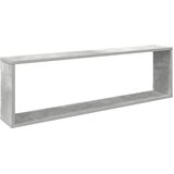  Kockaste zidne police 4 kom boja betona 100 x 15 x 30 cm drvene | Eponuda.ba