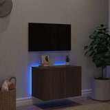  Zidni TV ormarić s LED svjetlima boja hrasta 60x35x41 cm | shoptok.hr